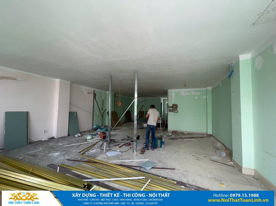 Cải tạo phòng khách nhà phố tại Hà Nội – Thiết kế đậm phong cách cá nhân 