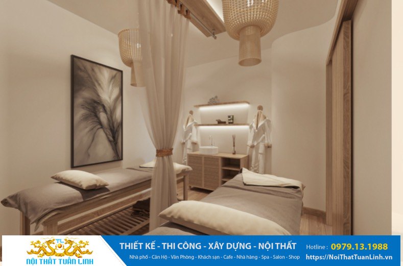Báo giá Thiết kế nội thất spa trói thi công giá rẻ Bình Dương 2