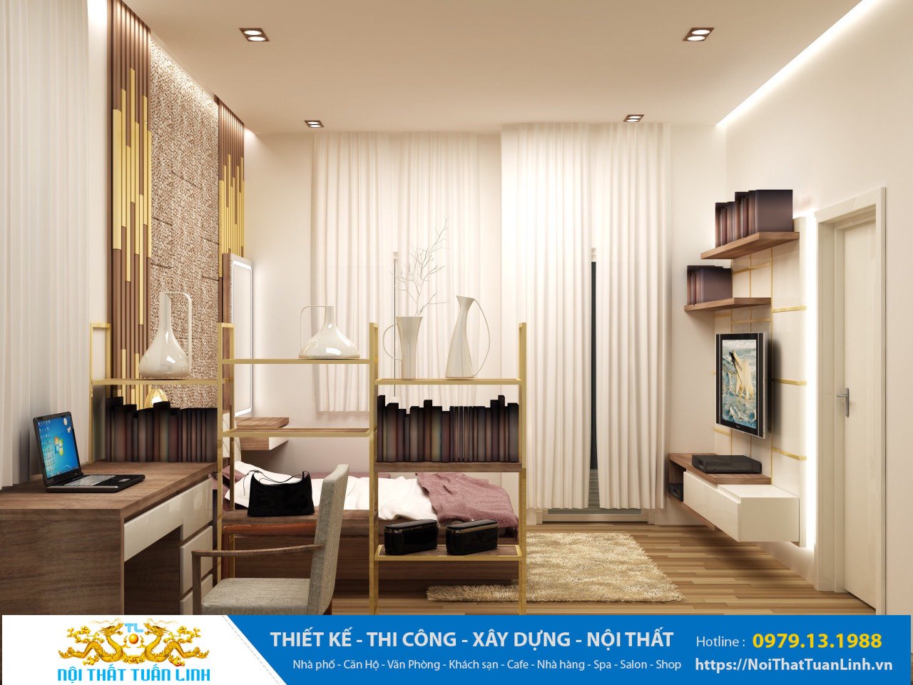 Nhà thầu xây dựng Bình Dương,Báo giá thi công xây dựng nội thất nhà phố 4