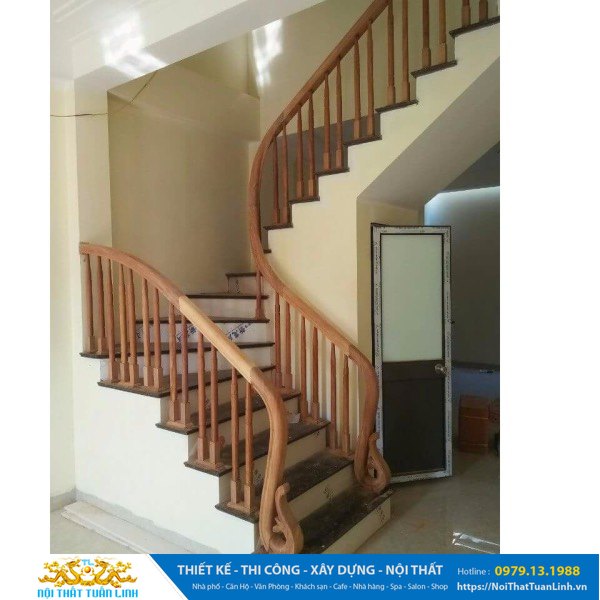 Báo giá Thiết kế thi công cầu thang nhà phố biệt thự Bình Dương 444
