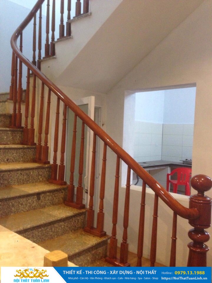 Báo giá Thiết kế thi công cầu thang nhà phố biệt thự Bình Dương 56
