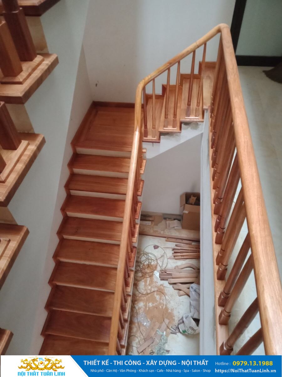 Báo giá Thiết kế thi công cầu thang nhà phố biệt thự Bình Dương 7