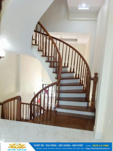 Báo giá Thiết kế thi công cầu thang nhà phố biệt thự Bình Dương 1