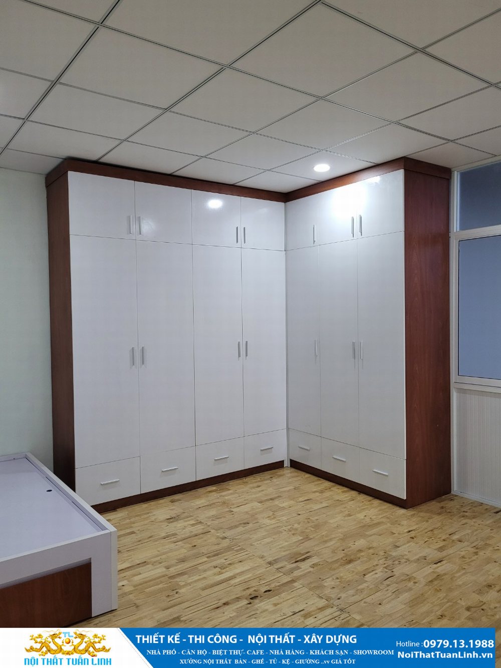 Báo giá Thi công nội thất nhà phố căn hộ bàn ghế giường tủ kệ 2