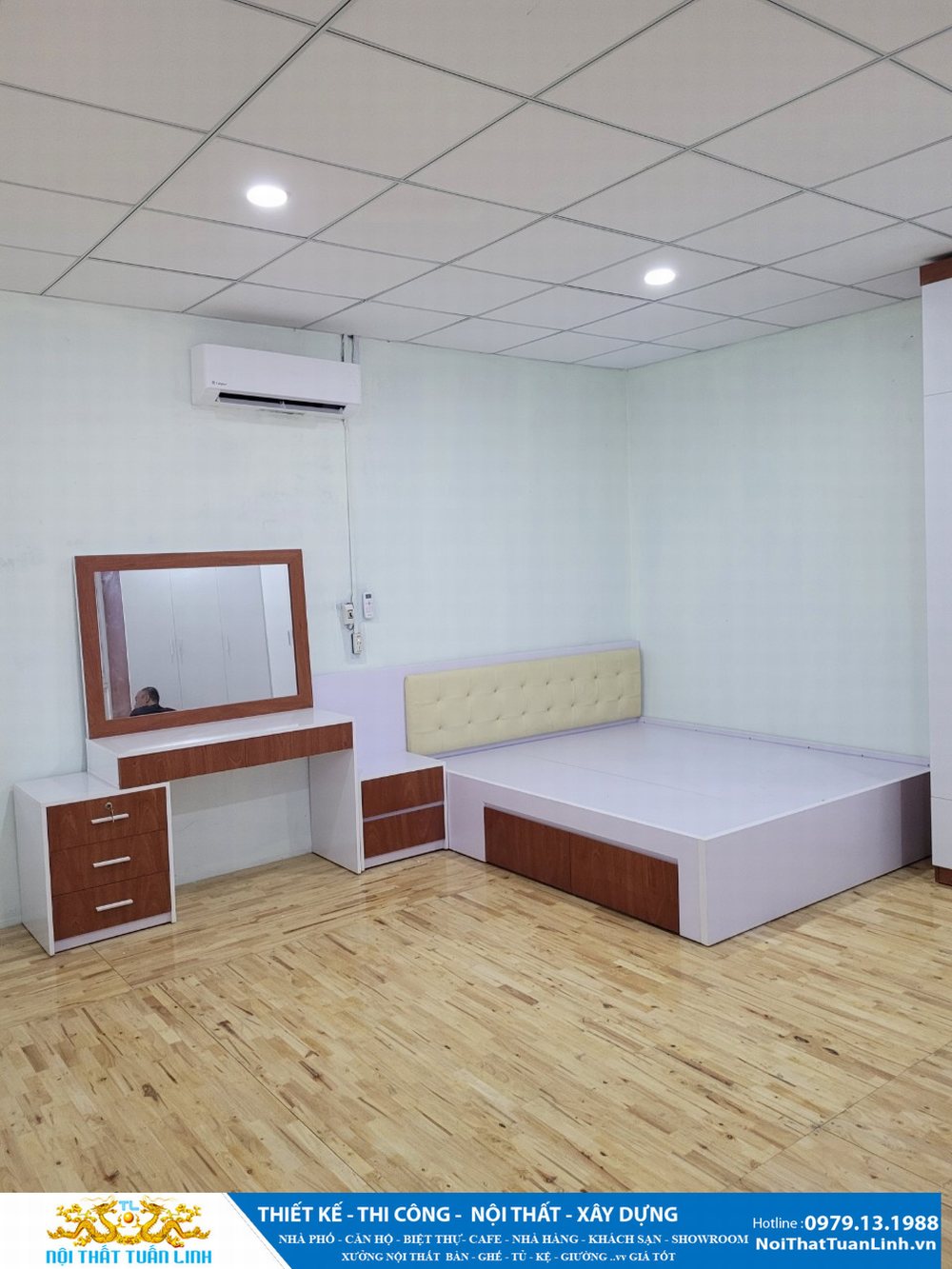 Báo giá Thi công nội thất nhà phố căn hộ bàn ghế giường tủ kệ 455
