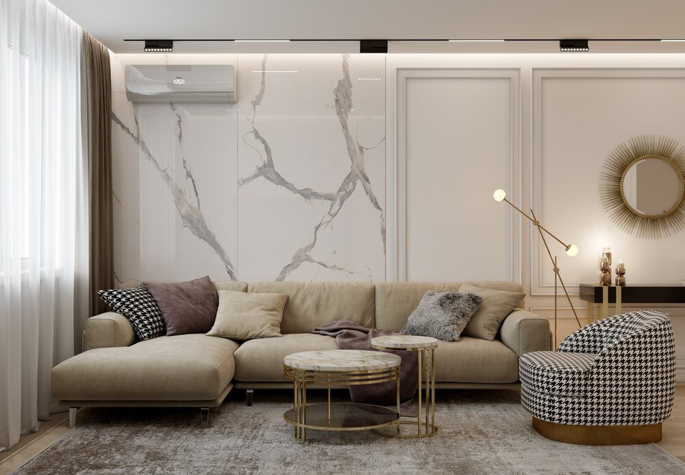 Thiết kế nội thất căn hộ chung cư 110m2 3 phòng ngủ hiện đại 20