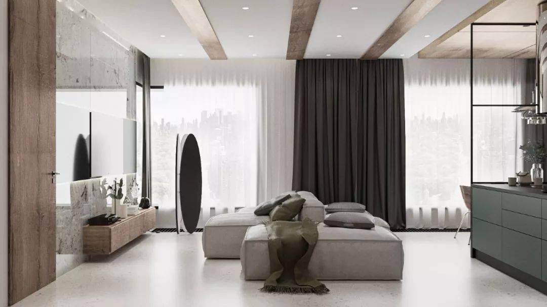 Mẫu thiết kế căn hộ chung cư 75m2 hiện đại cao cấp báo giá 9
