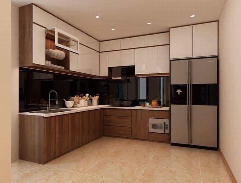 Mẫu Bếp Phong Cách Hiện Đại,Tiện Nghi Được Yêu Thích 33