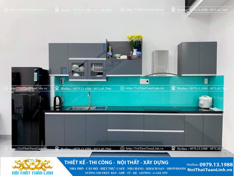 Thi công nội thất nhà bếp giá tốt tại Thủ Dầu Một Bình Dương 13