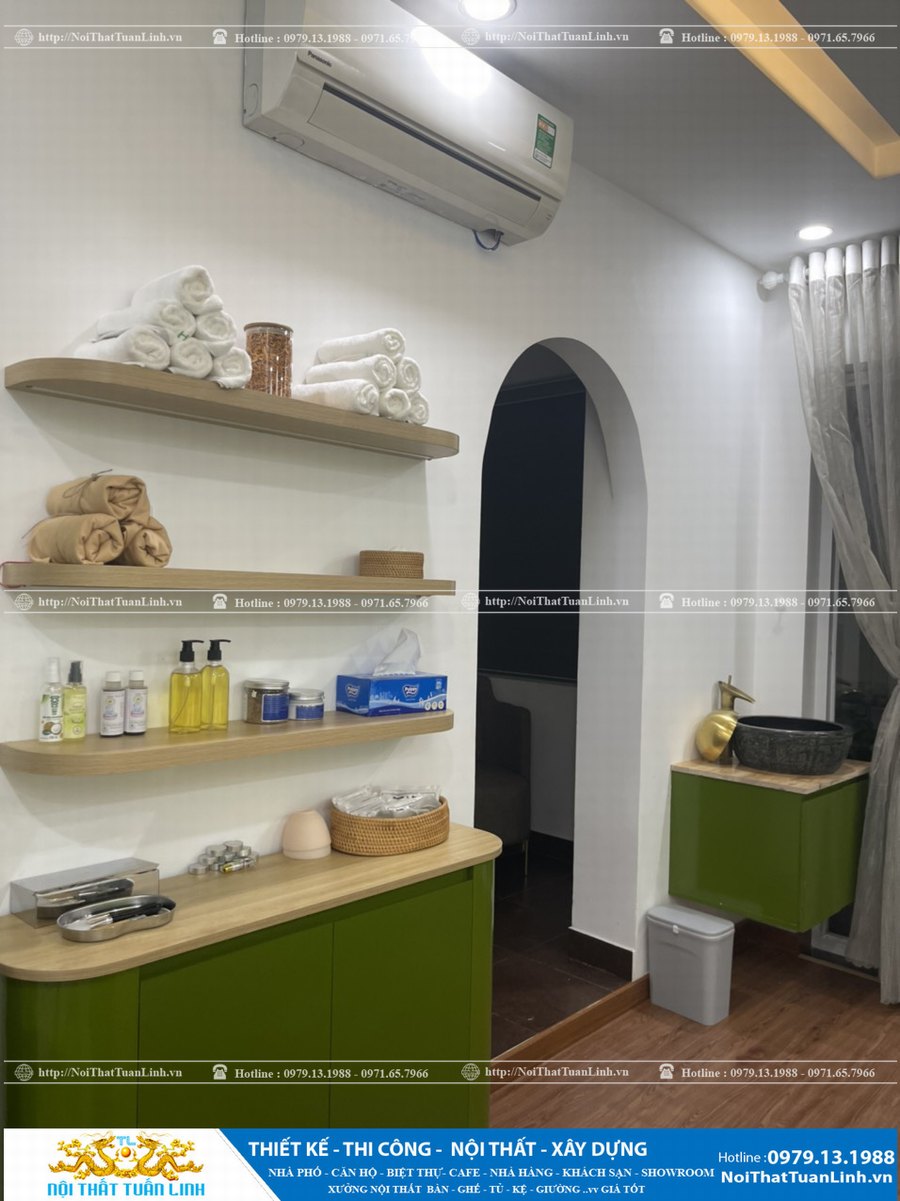 Thiết kế thi công nội thất Hera Spa tại Bình Dương 3