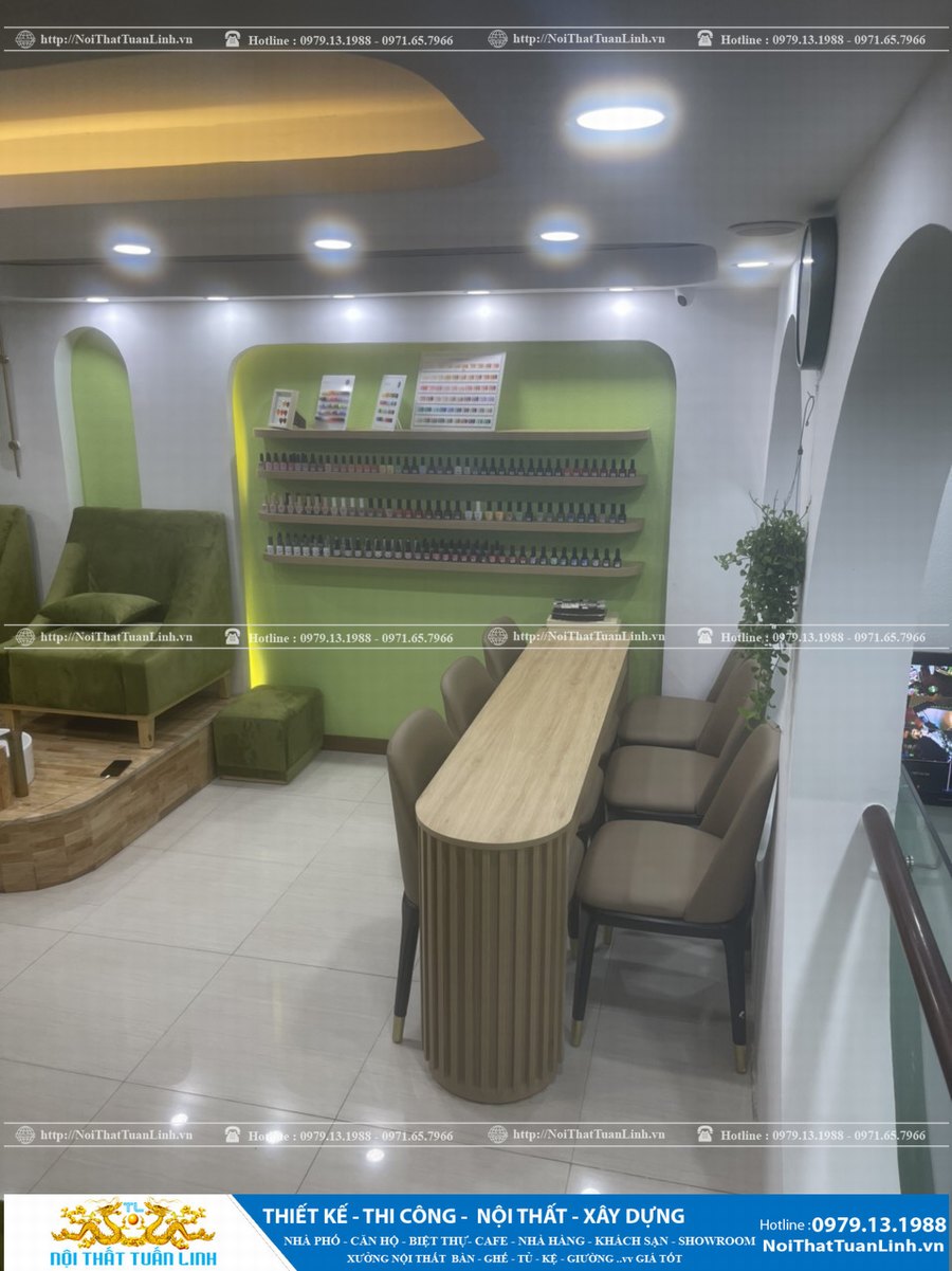 Thiết kế thi công nội thất Hera Spa tại Bình Dương 12