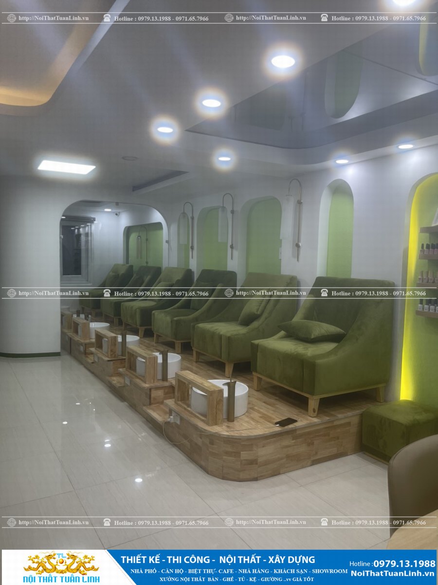 Thiết kế thi công nội thất Hera Spa tại Bình Dương 31