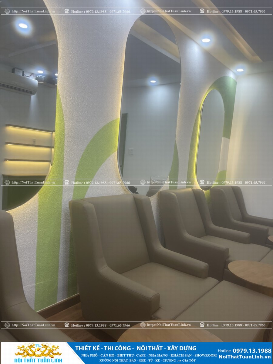 Thiết kế thi công nội thất Hera Spa tại Bình Dương 15