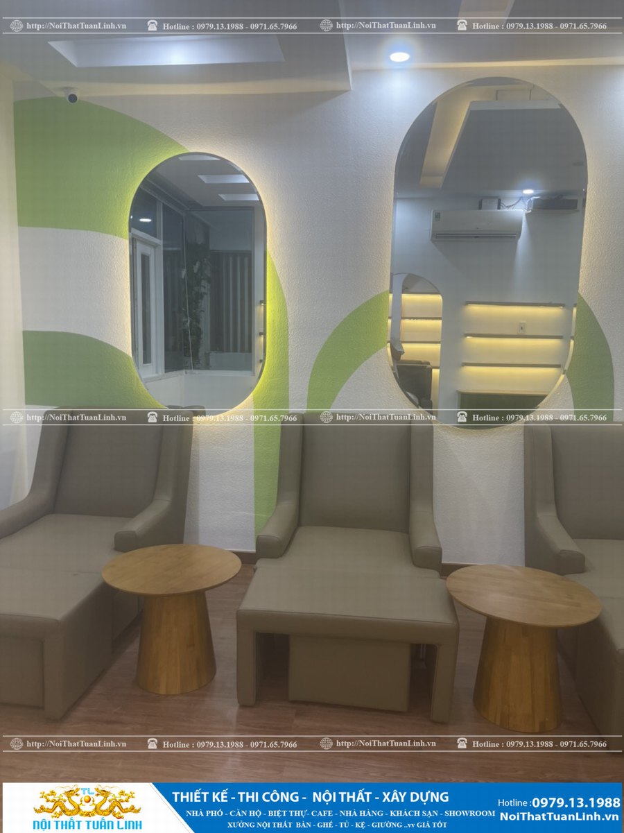 Thiết kế thi công nội thất Hera Spa tại Bình Dương 17