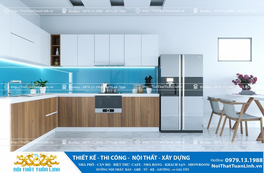 Báo giá thiết kế thi công phòng bếp đẹp trọn gói tại Bình Dương 1
