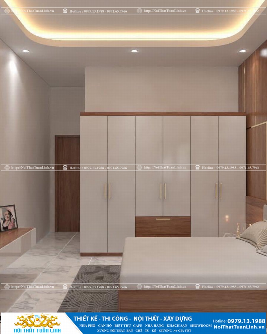 Thi công nội thất nhà phố đẹp Bình Dương 2