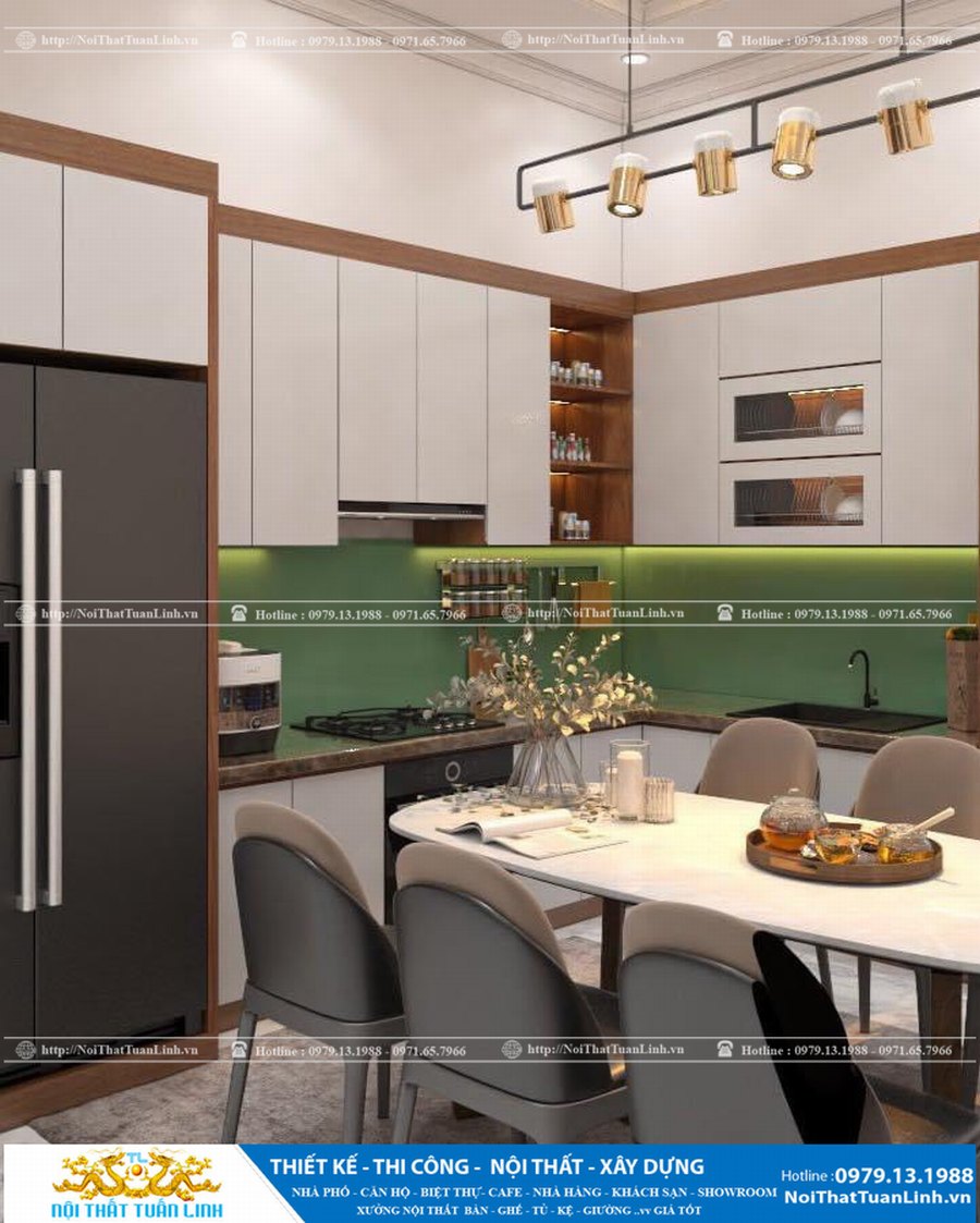 Thi công nội thất nhà phố đẹp Bình Dương 4