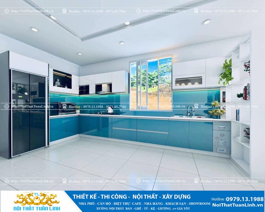 Thi công nội thất nhà bếp tại Thủ Dầu Một Bình Dương 1