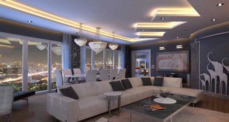 Mẫu thiết kế nội thất phòng khách đẹp mới 1