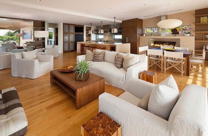 Mẫu thiết kế nội thất phòng khách đẹp mới 9