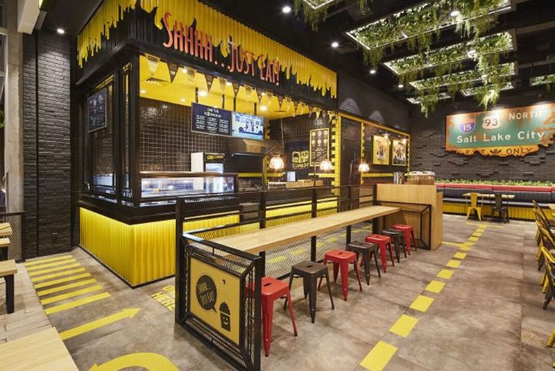 thiết kế nội thất nhà hàng BBQ với thiết kế nổi bật vui nhộn 8