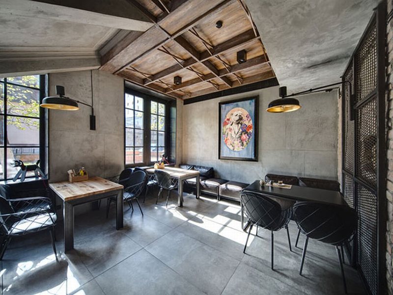 Thiết kế quán cafe đẹp phong cách RUSTIC 211