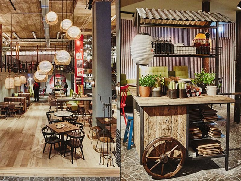 Thiết kế nội thất nhà hàng đậm phong cách trung hoa 2