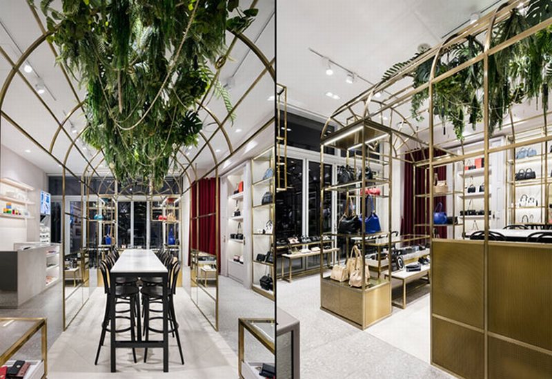 Thiết kế nội thất shop thời trang hiện đại và sang trọng 9