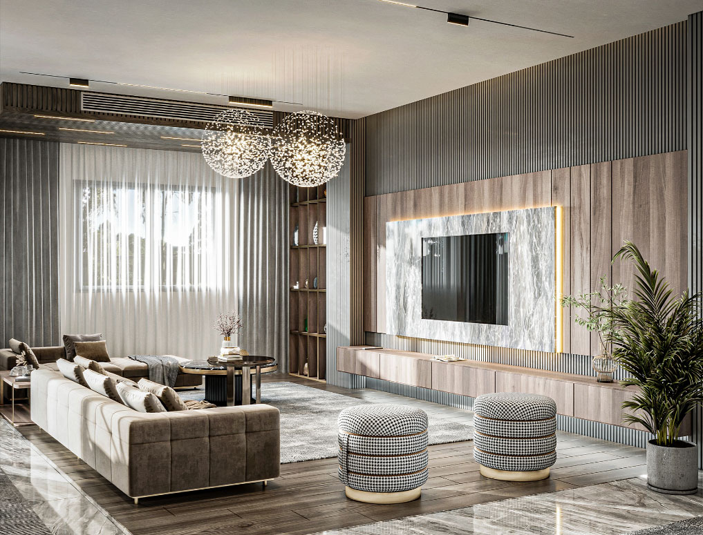 Không gian toát lên sự xa hoa đậm chất Luxury 1