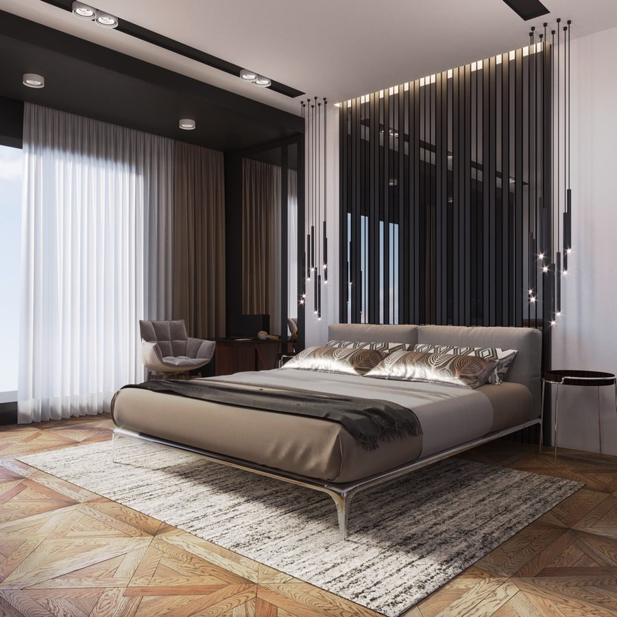 Một số mẫu thiết kế nội thất phòng ngủ căn hộ - nhà phố đẹp 6