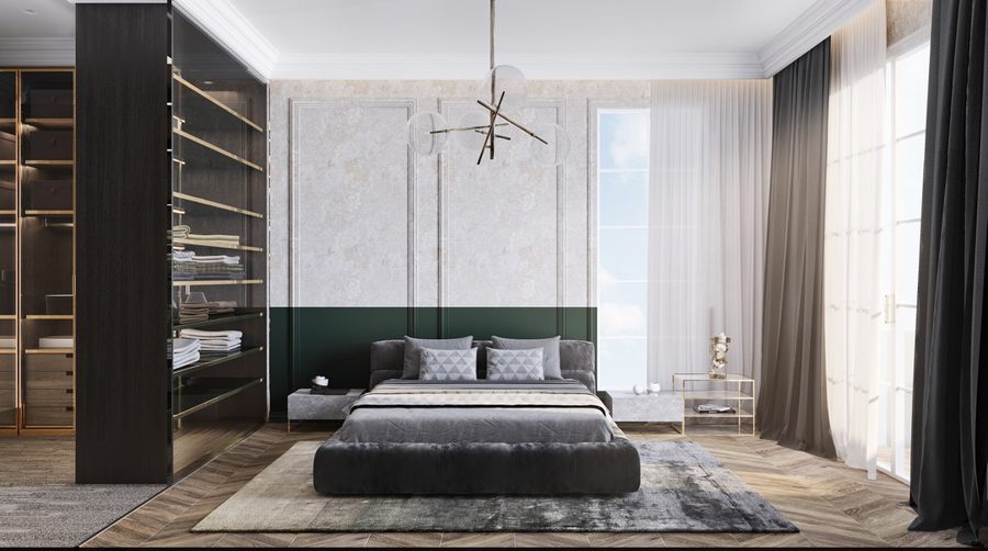 Một số mẫu thiết kế nội thất phòng ngủ căn hộ - nhà phố đẹp 3