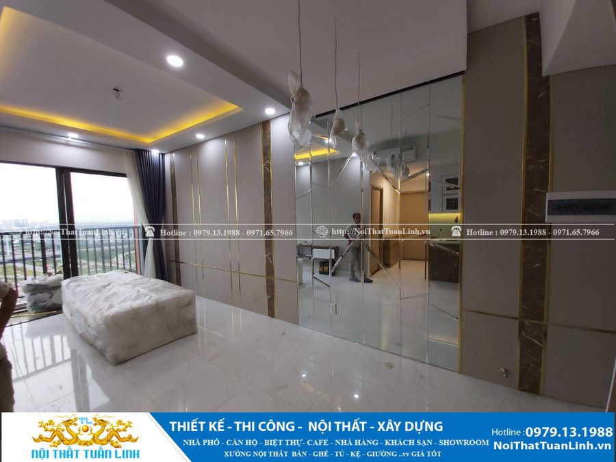 Thiết kế thi công nội thất căn hộ nhà phố trọn gói 3