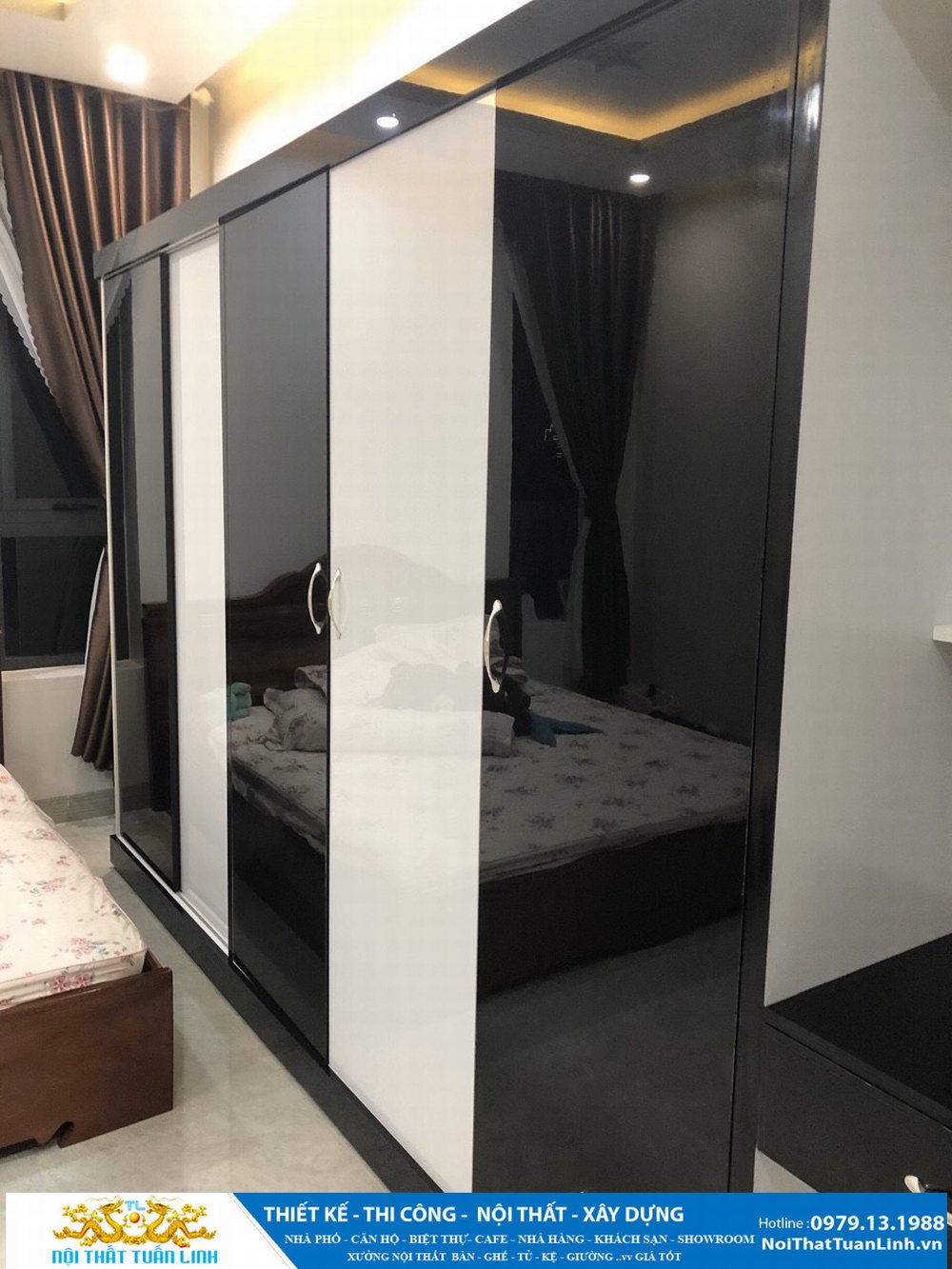 Xưởng sản xuất nội thất giá rẻ giường ngủ,tủ áo,tủ bếp TPHCM 2