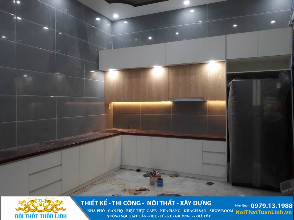 Thiết kế thi công nội thất nhà bếp  2