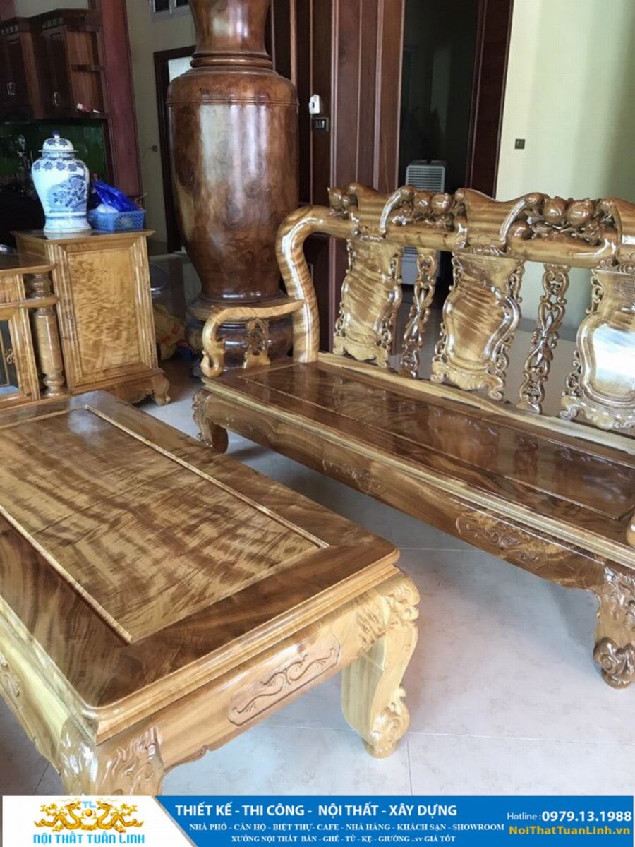 Phong cách thiết kế nội thất phòng khách cổ điển 2