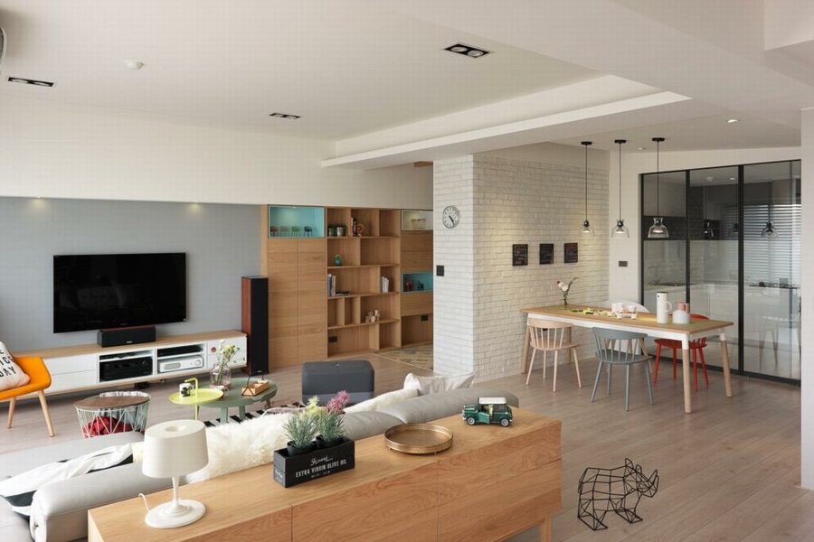 Thiết kế nội thất căn hộ phong cách Bắc Âu 8