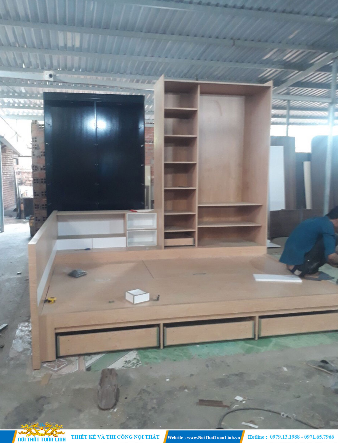 Xưởng sản xuất nội thất gỗ theo yêu cầu giá tốt rẻ canh tranh 25