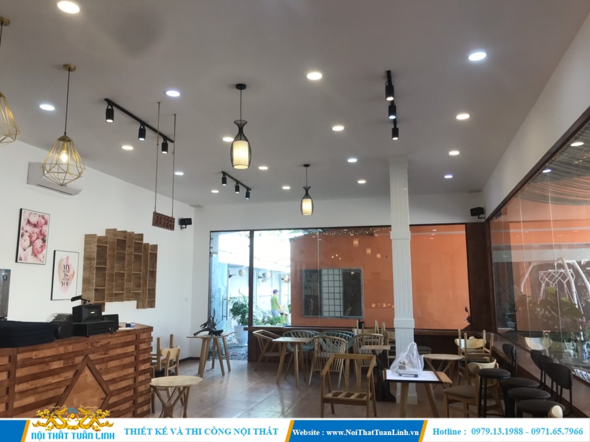 Thiết kế thi công quán cafe đẹp chuyên nghiệp TPHCM,Bình Dương 2
