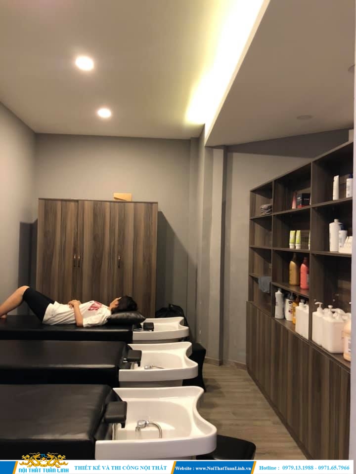 Thi công nội thất salon hair , nail , spa giá xưởng 6