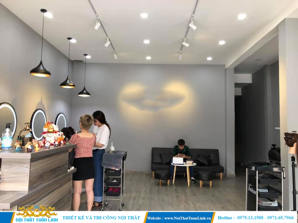 Thi công nội thất salon hair , nail , spa giá xưởng 3