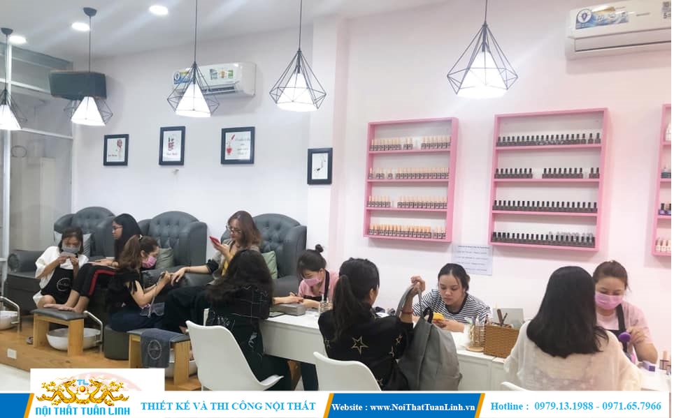 Thiết kế thi công salon Nail 3