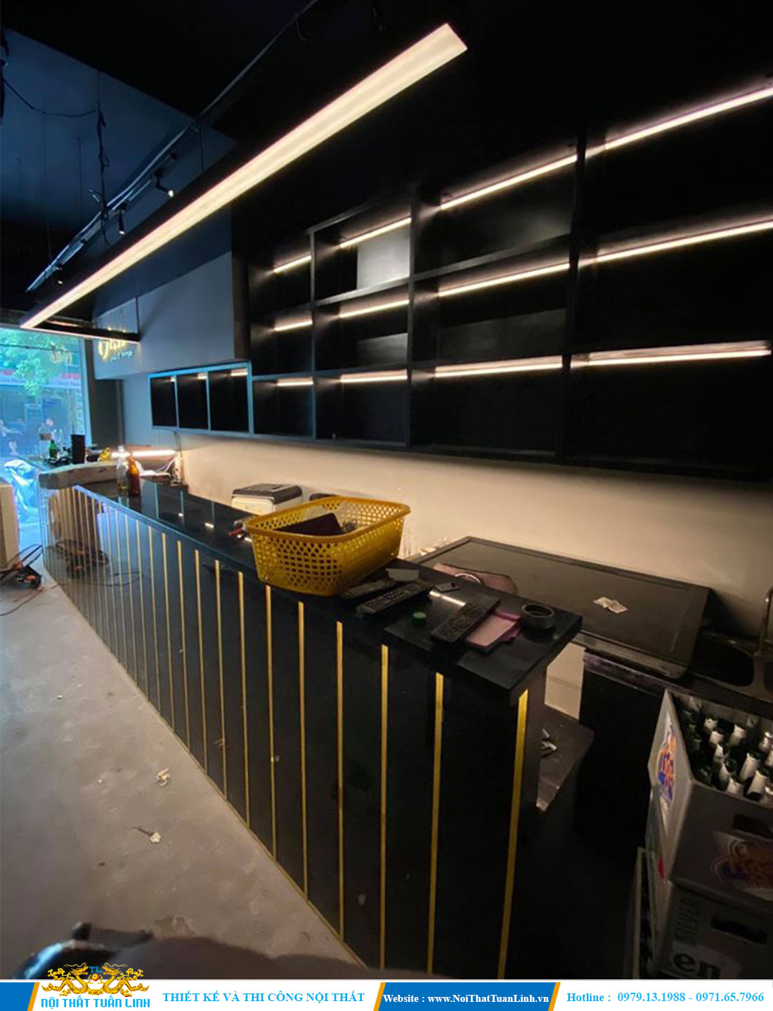 Xưởng sản xuất,nội thất quầy bar cafe nhà hàng, nội thất theo yêu cầu giá tốt 1