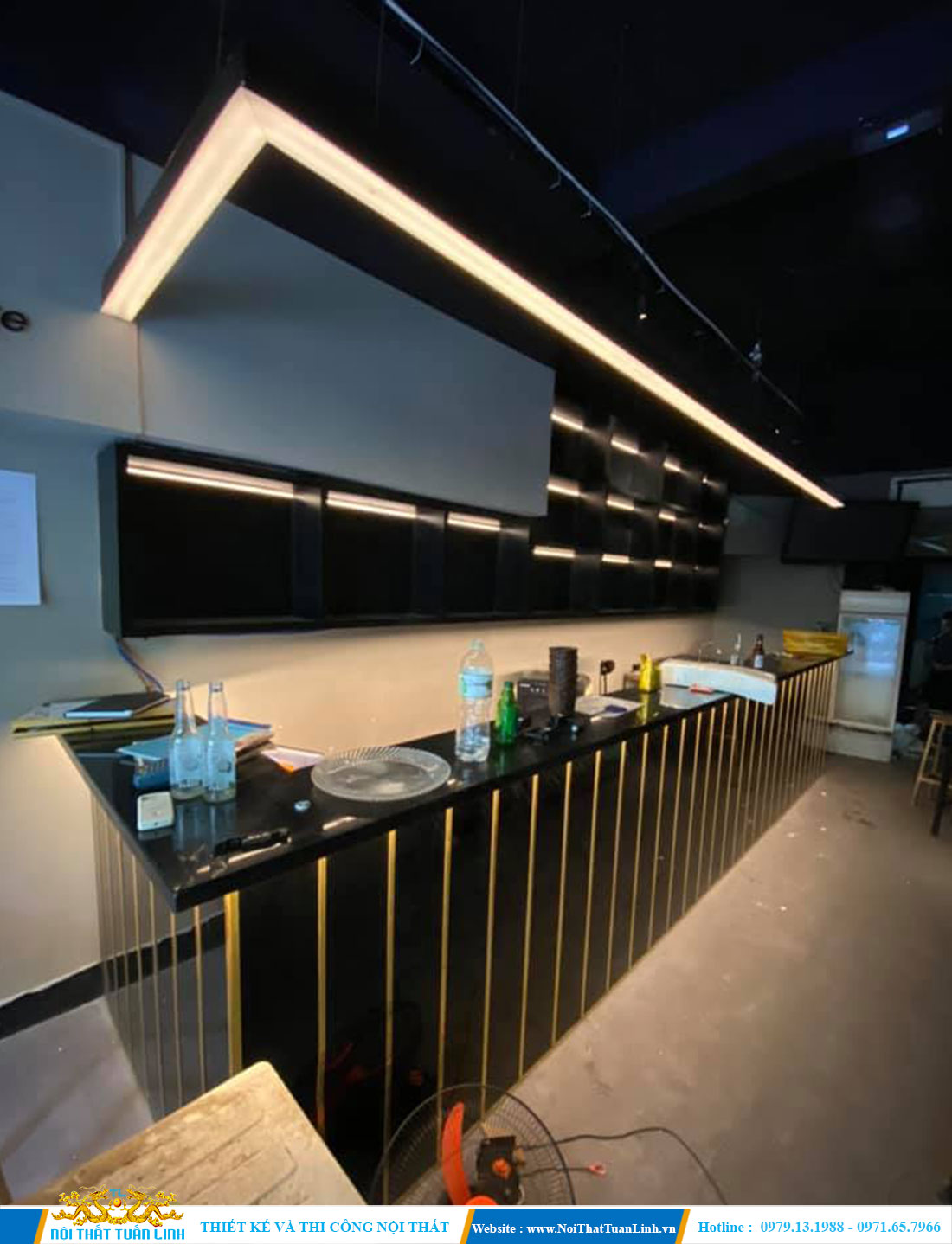 Xưởng sản xuất,nội thất quầy bar cafe nhà hàng, nội thất theo yêu cầu giá tốt 2