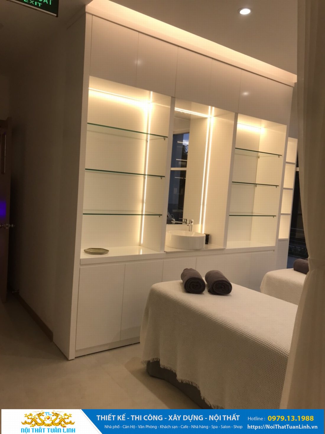 Báo giá thiết kế thi công nội thất spa thẩm mỹ viện trọn gói 4