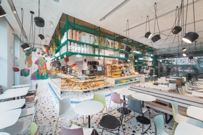Xu hướng thiết kế kinh doanh quán cafe mới hiện đại 11