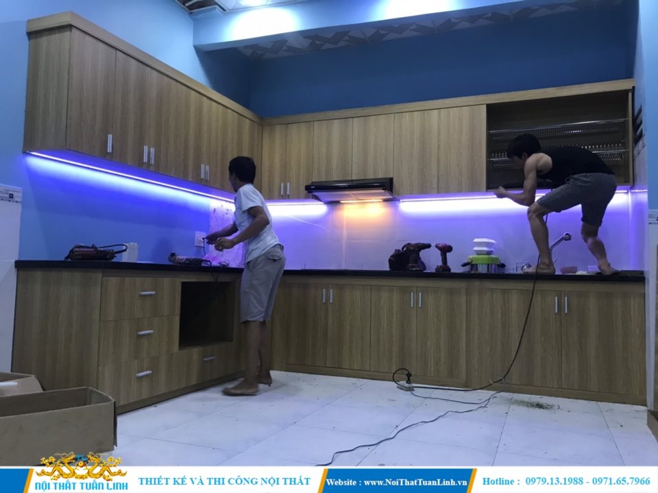 Thi công tủ bếp theo yêu cầu giá rẻ tốt tại Bình Dương 6