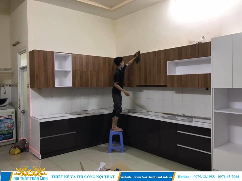 Thi công tủ bếp theo yêu cầu giá rẻ tốt tại Bình Dương 3