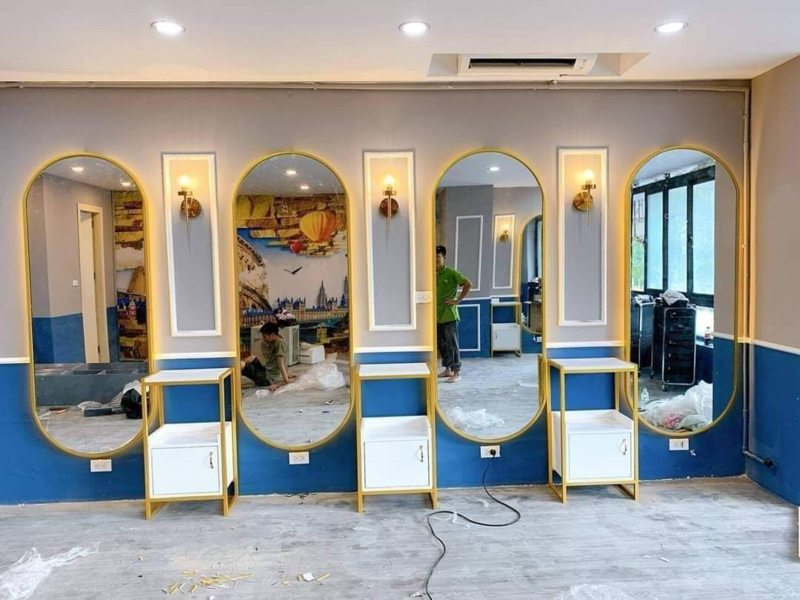 Hình ảnh thiết kế thi công salon tóc đẹp 15
