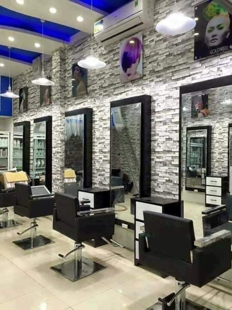 Hình ảnh thiết kế thi công salon tóc đẹp 17