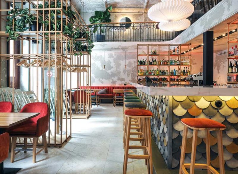 Ý tưởng thiết kế quán cafe đẹp độc đáo mới lạ 11